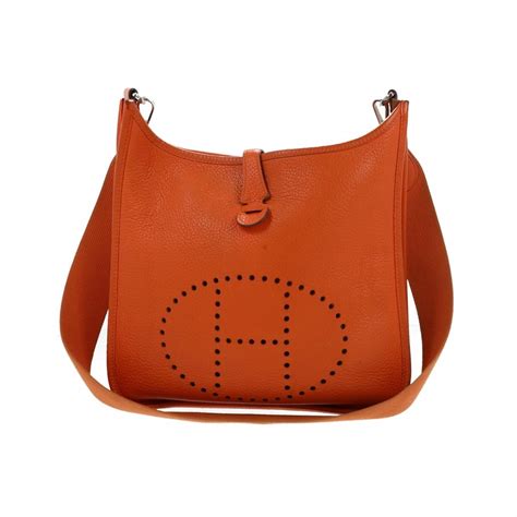 hermes orange evelyne|hermes evelyne 16 price.